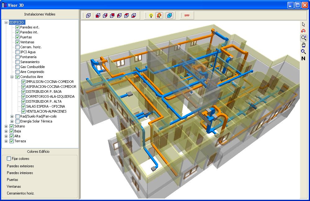 VISTA 3D CONDUCTOS